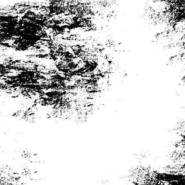 Чорно Білий Гранжевий Фон Напружена Текстура Накладання — стоковий вектор