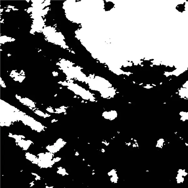 Zwart Wit Grunge Achtergrond Distressed Overlay Textuur — Stockvector