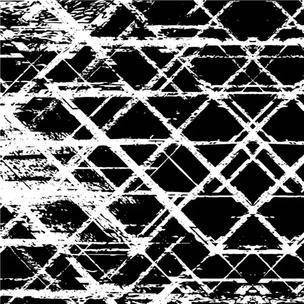 Fond Grunge Noir Blanc Texture Superposée Affligée — Image vectorielle