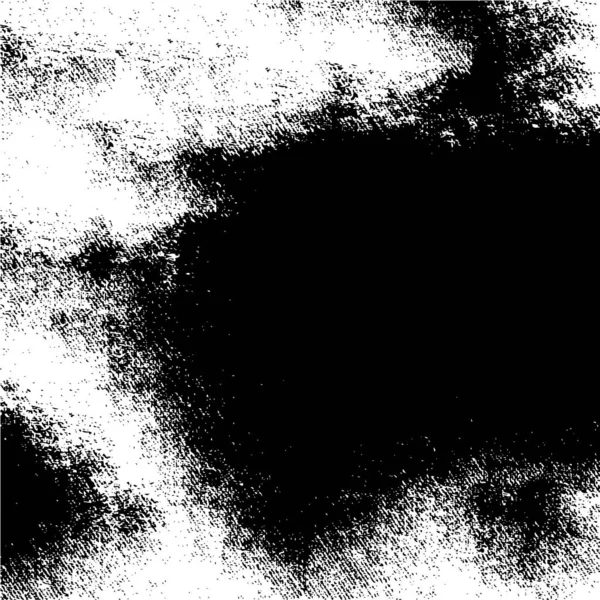 Siyah Beyaz Grunge Arkaplan Sıkıntılı Kaplama Dokusu — Stok Vektör