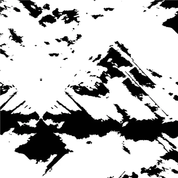 抽象的背景 单色纹理 受困的叠层纹理 磨擦矢量背景 — 图库矢量图片