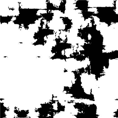 Siyah ve beyazın Grunge arka planı. Soyut monokrom dokusu. Vintage elementler lekeler ve çatlaklar