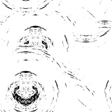 Siyah ve beyazın Grunge arka planı. Soyut monokrom dokusu. Vintage elementler lekeler ve çatlaklar