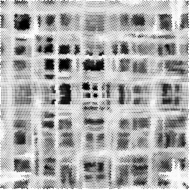 Siyah ve beyazın Grunge arka planı. Soyut monokrom dokusu. Vintage elementler lekeler ve çatlaklar