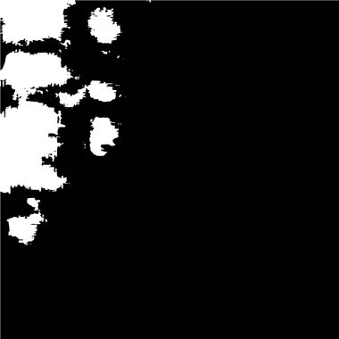 Siyah ve beyazın Grunge arka planı. Soyut monokrom dokusu. Vintage elementler lekeler ve çatlaklar