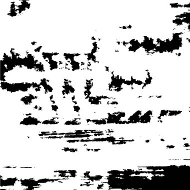 Siyah ve beyazın Grunge arka planı. Soyut monokrom dokusu. Vintage elementler lekeler ve çatlaklar