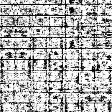 Siyah ve beyazın Grunge arka planı. Soyut monokrom dokusu. Vintage elementler lekeler ve çatlaklar