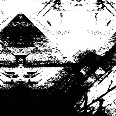 Soyut siyah ve beyaz doku arkaplanı             