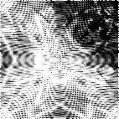 Stresli örtülü doku. Soyut arkaplan. monokrom dokusu             