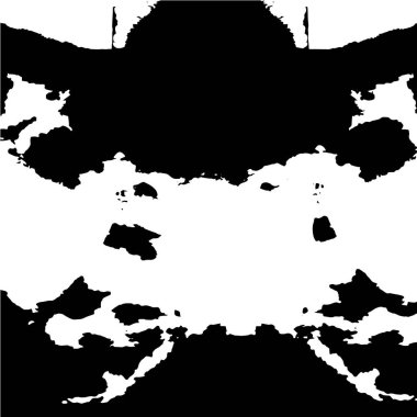 Grunge üst üste biniyor. Soyut siyah-beyaz vektör arkaplanı. Çatlak, leke ve noktalarda kirli desenli tek renkli klasik yüzey. Karanlık korku tarzında eski bir duvar.