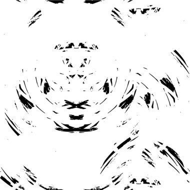 Siyah beyaz monokrom eski grunge vintage eskimiş arka plan soyut antika desenli retro model