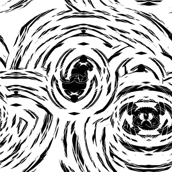 Абстрактный Текстурированный Фон Включая Эффект Черно Белых Тонов — стоковый вектор