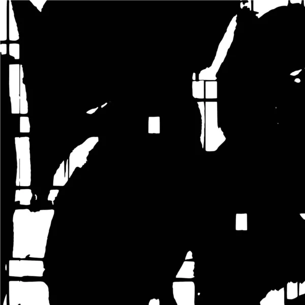 Fekete Fehér Elvont Háttér Elvont Grunge Textúra — Stock Vector