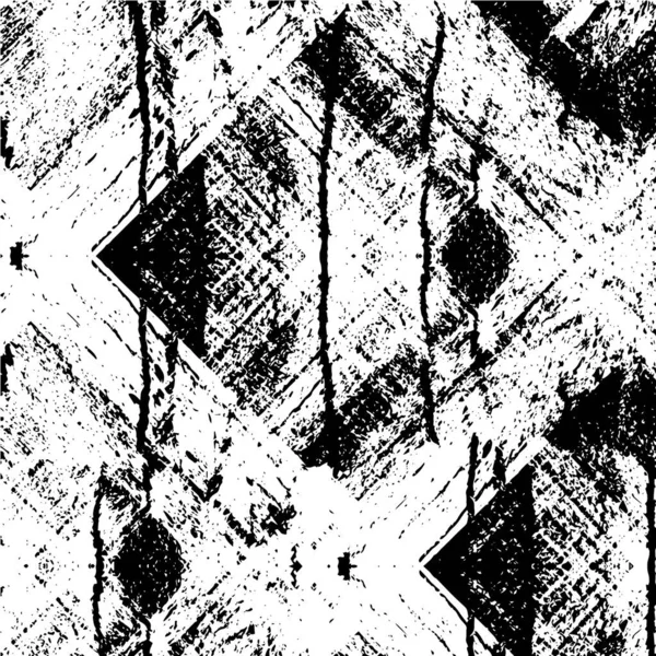 黒と白の抽象的な背景 抽象的なグラウンジテクスチャ — ストックベクタ