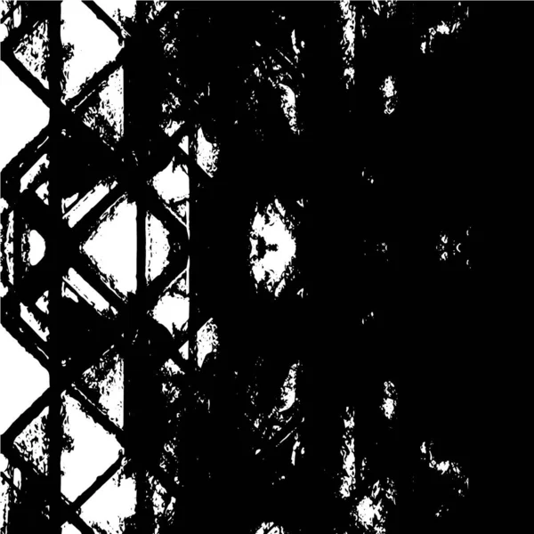 Abstraktní Černobílé Pozadí Grunge Vzor — Stockový vektor