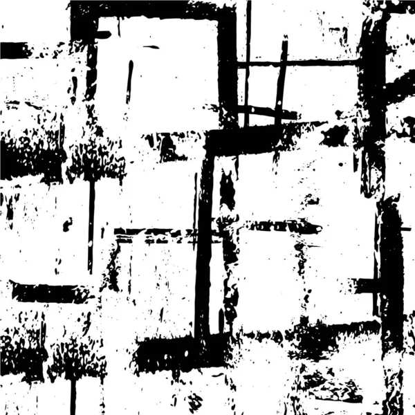 Abstrakter Schwarzweißer Hintergrund Grunge Muster — Stockvektor