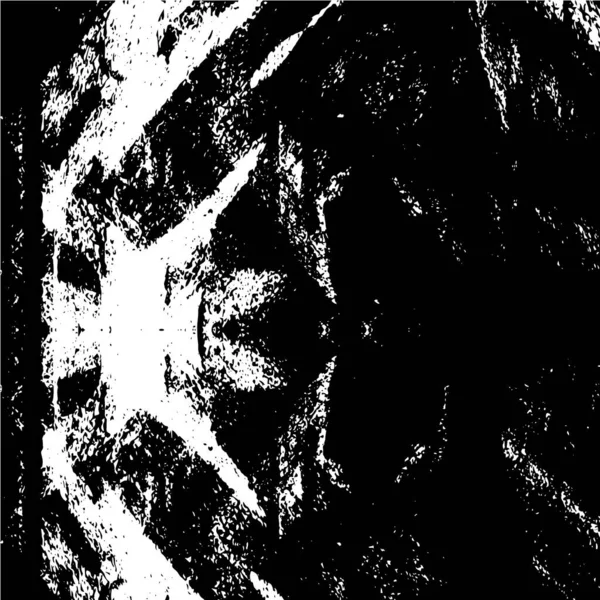 Grunge Hintergrund Aus Schwarz Und Weiß Abstrakte Monochrome Textur Vintage — Stockvektor