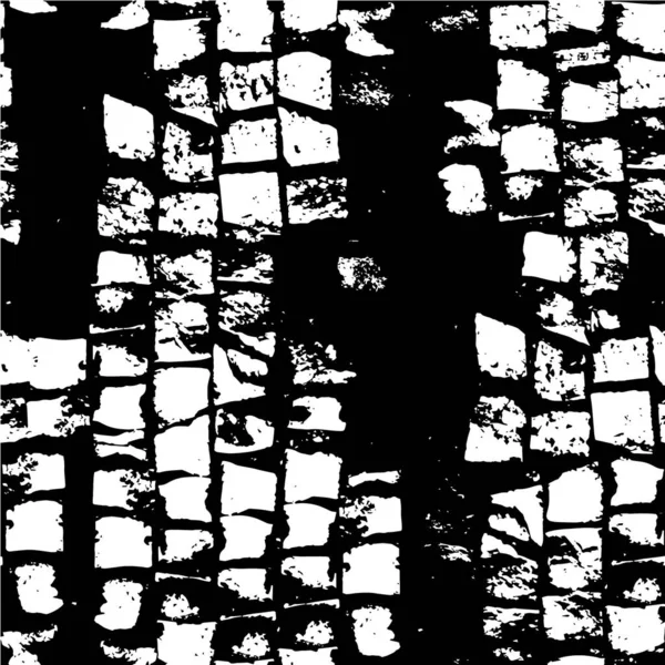 Grunge Bakgrund Svart Och Vitt Abstrakt Monokrom Konsistens Vintage Element — Stock vektor