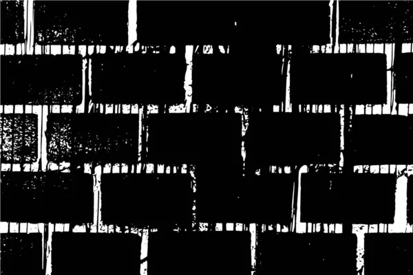 Grunge Bakgrund Svart Och Vitt Abstrakt Monokrom Konsistens Vintage Element — Stock vektor