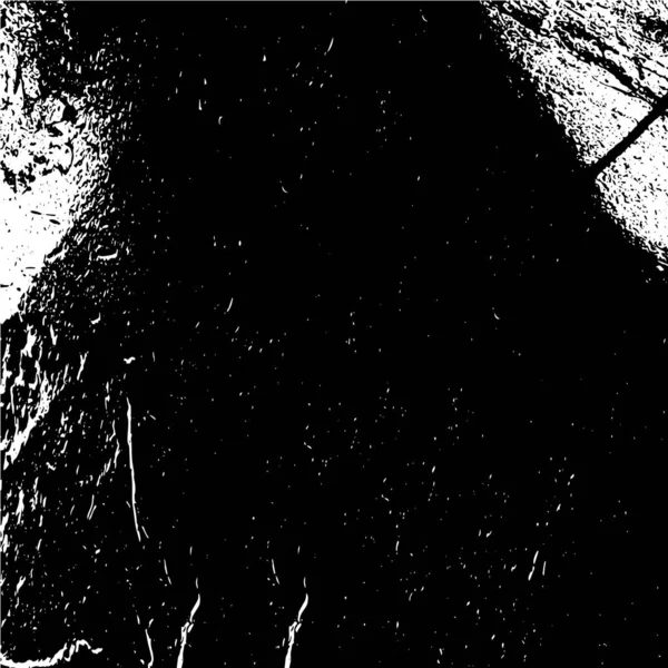 Grunge Latar Belakang Hitam Dan Putih Tekstur Monokrom Abstrak Unsur - Stok Vektor