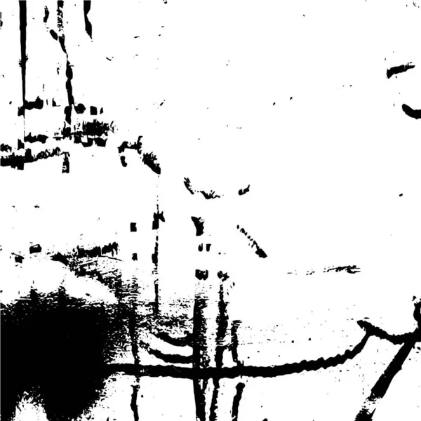 Грязный Фон Черно Белого Абстрактная Монохромная Текстура Марочные Элементы Пятна — стоковый вектор