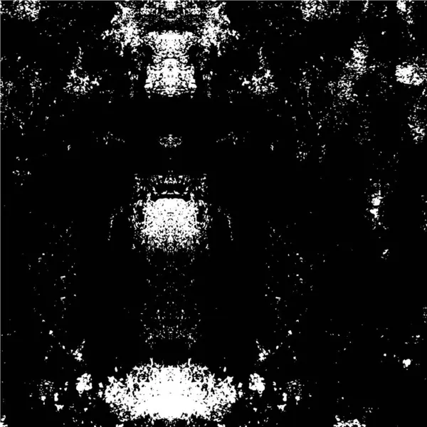 Abstrait Fond Grunge Noir Blanc Texture Monochrome — Image vectorielle