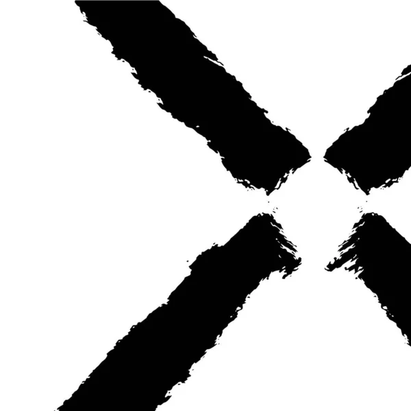 Abstrakter Schwarz Weißer Grunge Hintergrund Monochrome Textur — Stockvektor