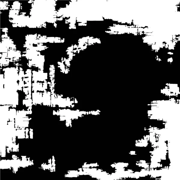Абстрактный Черно Белый Фактурный Фон — стоковый вектор