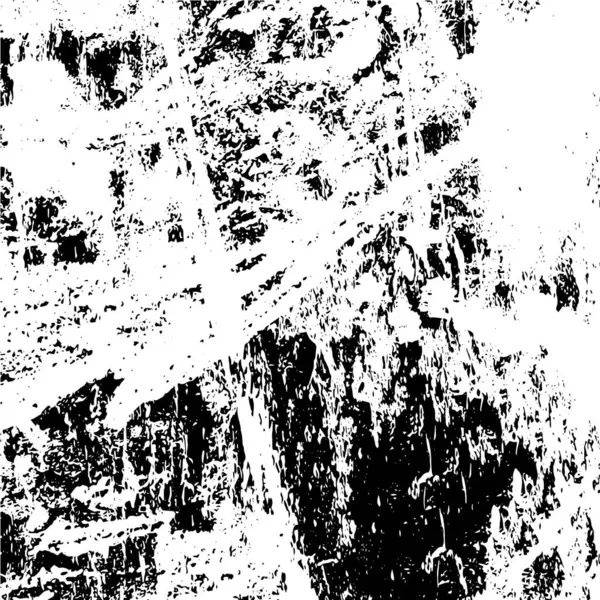 Абстрактний Чорно Білий Текстурний Фон — стоковий вектор