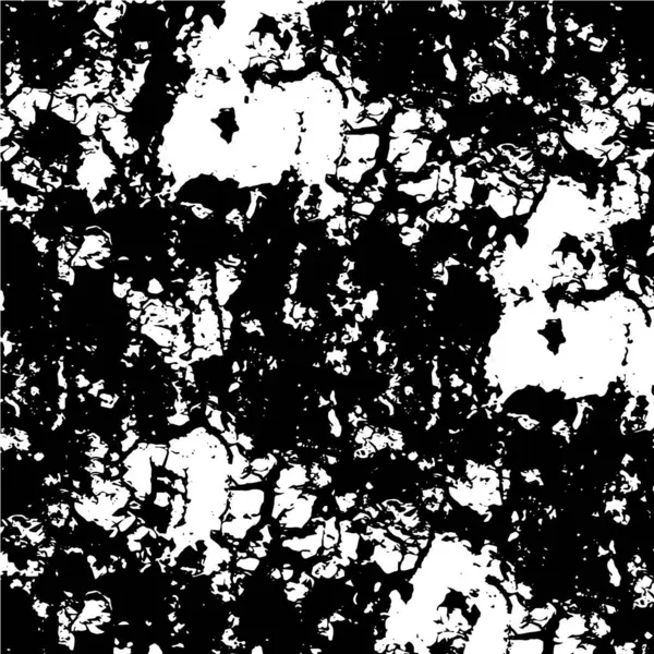 Schwarz Weiß Strukturierter Hintergrund Abstrakter Hintergrund — Stockvektor