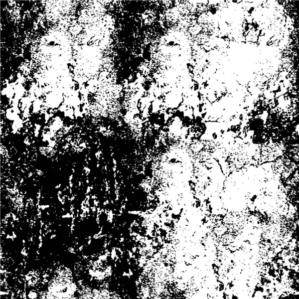 Czarne Białe Teksturowane Tło Vintage Abstrakcyjne Tło — Wektor stockowy