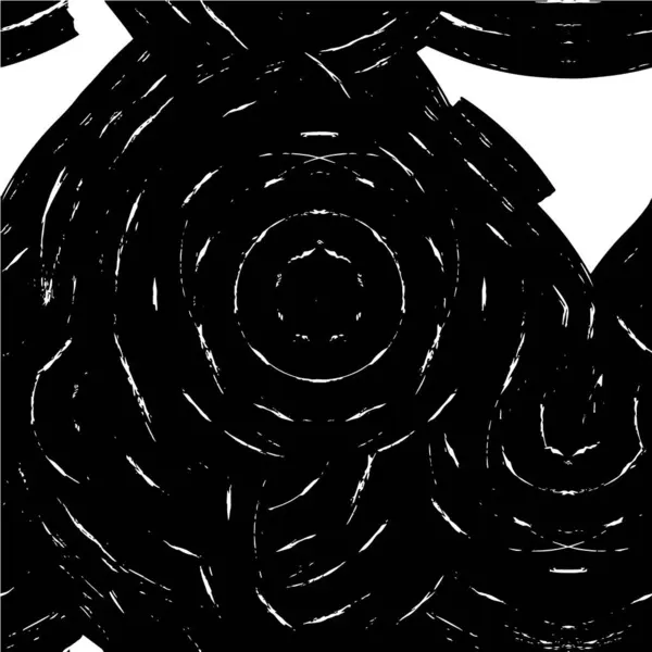 Чорно Білий Текстурований Фон Вінтажний Абстрактний Фон — стоковий вектор