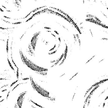 Grunge üst üste biniyor. Soyut siyah-beyaz vektör arkaplanı. Çatlak, leke ve noktalarda kirli desenli tek renkli klasik yüzey. Karanlık korku tarzında eski bir duvar.