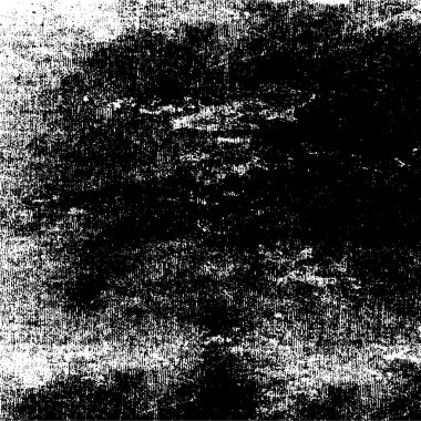 Grunge üst üste biniyor. Soyut siyah-beyaz vektör arkaplanı. Çatlak, leke ve noktalarda kirli desenli tek renkli klasik yüzey. Karanlık korku tarzında eski bir duvar.