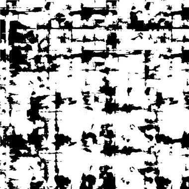 Vektör çizimi. Tek renkli grunge arkaplanı, soyut doku 