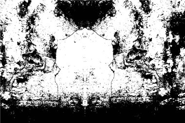 Vektör çizimi. Tek renkli grunge arkaplanı, soyut doku 