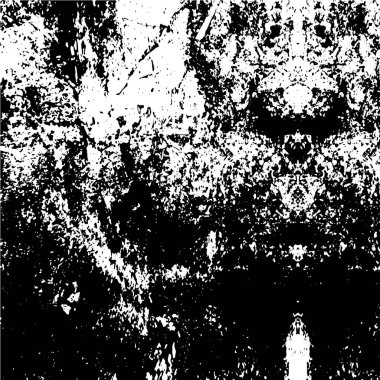 Soyut grunge arkaplanı. Monokrom dokusu. Siyah ve beyaz desenli arkaplan