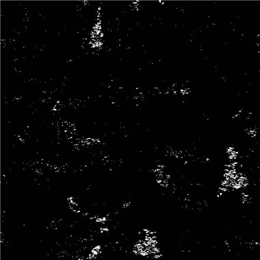 Siyah ve beyaz olarak sıkıntılı bir doku. Koyu renkli, vektör resimli doku. Örtülü çizim. soyut tasarım