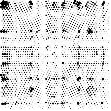 Siyah ve beyaz olarak sıkıntılı bir doku. Koyu renkli, vektör resimli doku. Örtülü çizim. soyut tasarım