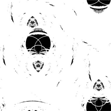 Siyah ve beyaz grunge arka plan, vektör çizim