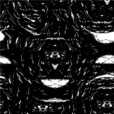 Soyut grunge arkaplanı. Monokrom dokusu. Siyah ve beyaz desenli arkaplan