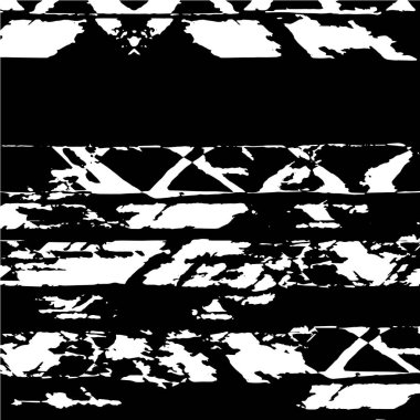 Soyut grunge arkaplanı. Monokrom dokusu. Siyah ve beyaz desenli arkaplan