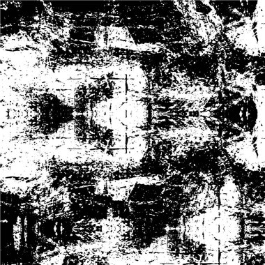 Soyut grunge arkaplanı. Monokrom dokusu. Siyah ve beyaz desenli arkaplan