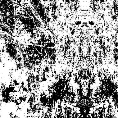 Soyut siyah beyaz doku. grunge vektör arkaplanı. 