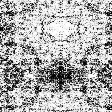 Soyut grunge arkaplanı. Monokrom dokusu. Siyah ve beyaz desenli arkaplan