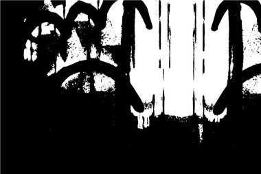 soyut grunge siyah ve beyaz arka plan. vektör çizim  