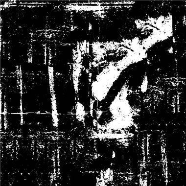 Soyut grunge arkaplanı. Monokrom dokusu. Siyah ve beyaz desenli arkaplan