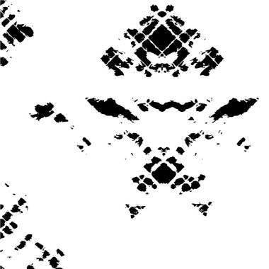 Soyut grunge arkaplanı. Monokrom dokusu. Siyah ve beyaz desenli arkaplan