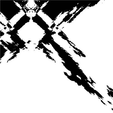 Soyut grunge arkaplanı. Monokrom dokusu. Siyah ve beyaz desenli arkaplan