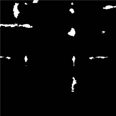 Grunge üst üste biniyor. Soyut siyah-beyaz vektör arkaplanı. Çatlak, leke ve noktalarda kirli desenli tek renkli klasik yüzey. Karanlık korku tarzında eski bir duvar.